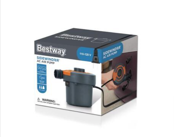 BESTWAY #62140E Sidewinder 110-120V AC Air Pump