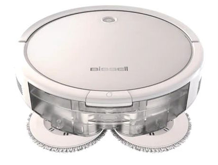 BISSELL 2859C SpinWave Plus Wet and Dry Robotic Vacuum, WHITE
