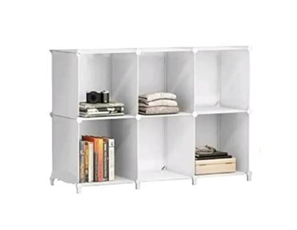 NEW, JOISCOPE DIY 6 Cabinet Storage in WHITE, ZR-ZWJ-WHT-6