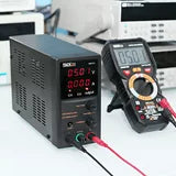 TACKLIFE DC Power Supply Variable, 30V 5A with 4 Digits Display, Course and Fine Adjustments(00.01V, 0.001A)-MDC01
