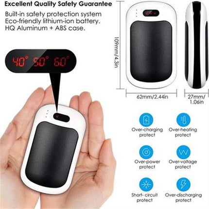 N6 Hand Warm and Portable Power Bank with 7800mAh Battery