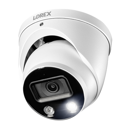 Lorex E893DD 4K Ultra HD Smart Deterrence IP Dome Camera w/ Smart Motion Plus - Refurbished