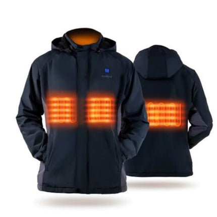 NEW, IUREK ZD960 Unisex Electric Heated Jacket w/ Portable Power Bank - Choose Size