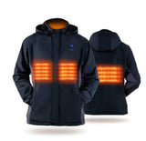 NEW, IUREK ZD960 Unisex Electric Heated Jacket w/ Portable Power Bank - Choose Size