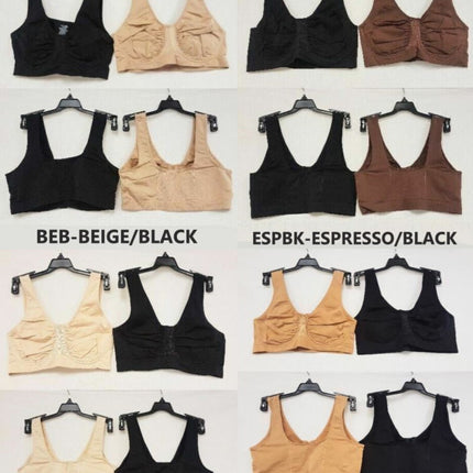 LOT OF 2 Rhonda Shear #9299 Ahh Divine Underwire Leisure Bra - CHOOSE COLOR PACK