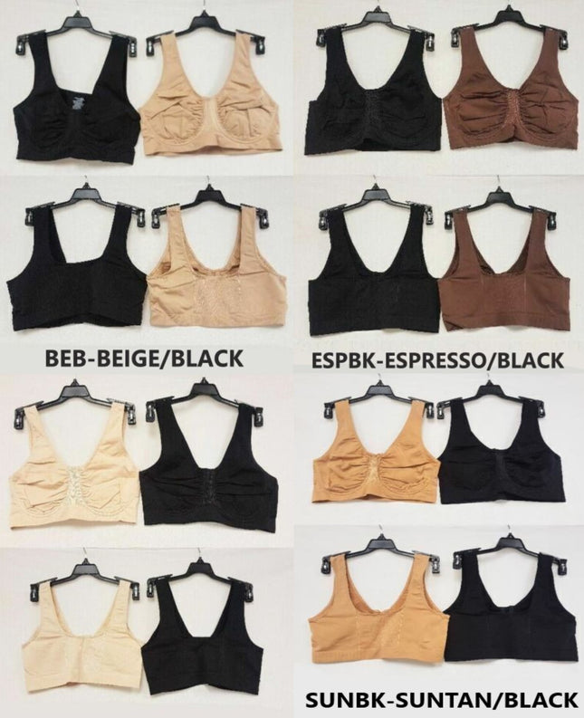 LOT OF 2 Rhonda Shear #9299 Ahh Divine Underwire Leisure Bra - CHOOSE COLOR PACK