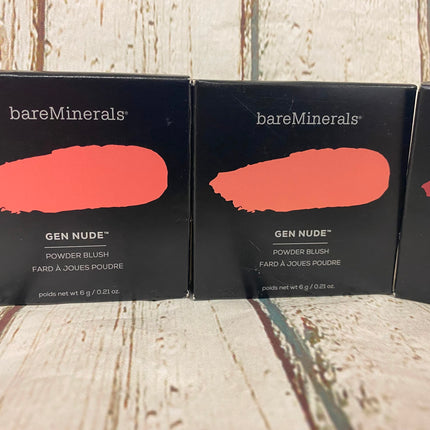 New bareMinerals Gen Nude Powder Blush 0.21oz - Choose Shade