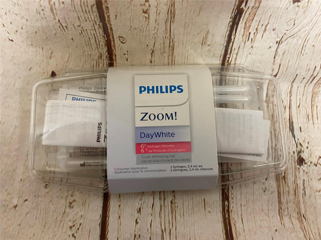 PHILIPS Zoom! DayWhite Tooth Whitening Gel, 3 syringes, 2.4ml each 6% 2023-12