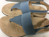 VIONIC Danita Toe Post Ankle Strap Sandals Blue 7/EU38