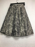New PINK TARTAN, A-LINE Printed Skirt Grey 2