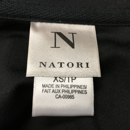 New N Natori Power Zip Up Jacket Black XS