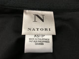 New N Natori Power Zip Up Jacket Black XS