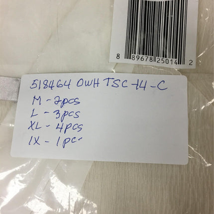 New N NATORI Women's  Textured Novelt Robe in Off White XL