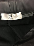 New N NATORI Stretch Faux Leather Legging Slate XL