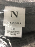 New N NATORI, Women's Long Sleeve Top Grey Combo L/G