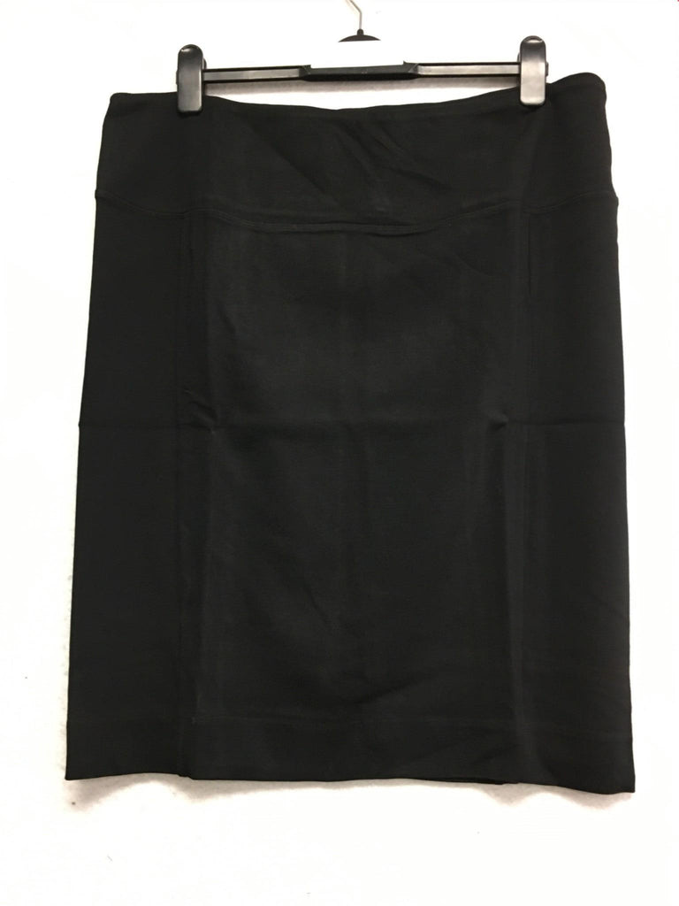 New MARLA WYNNE, STRAIGHT SKIRT KNEE LENGTH BLACK 2X