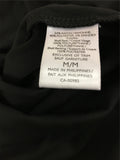 New N NATORI, Solid Double Knit Dress With Faux Leather Combo Black Medium