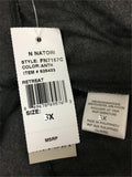 New N NATORI Sweater Knit Jogger Anthracite 3X