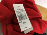New N Natori Solid Double Jersey Pant Red Small