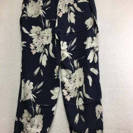 New GO SILK, Go Zippy Pants Floral Blue Combo XL