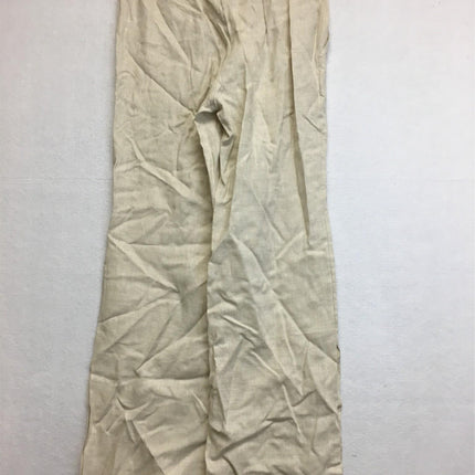 New GO Silk, Go Slit The Difference Linen Pant Small