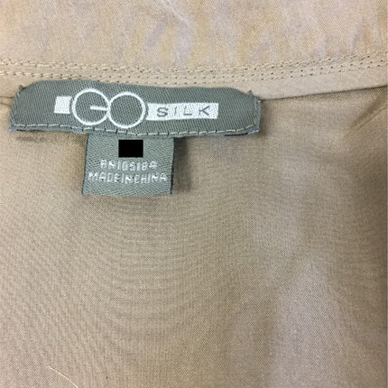 New GO SILK, Go Everywhere Top In Cinnamon XL