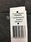 New Pink Tartan Mini Skirt With Back Zip Grey/Black Size 8