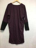 New N Natori Long Sleeve Dress Sugar Plum Large