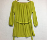 New N Natori 3/4 Sleeve Peasant Top Wasabi Small