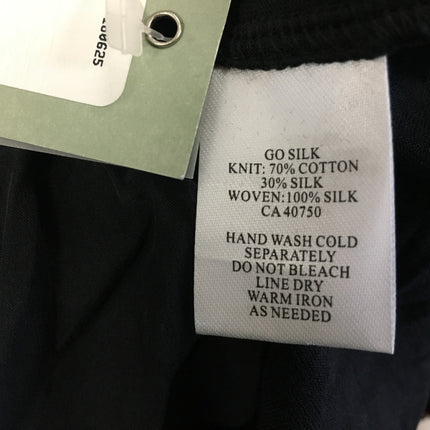 New GO Silk, Go Always Top Black Small