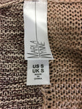 New MARLA WYNNE, Cardigan Sienna Combo Small