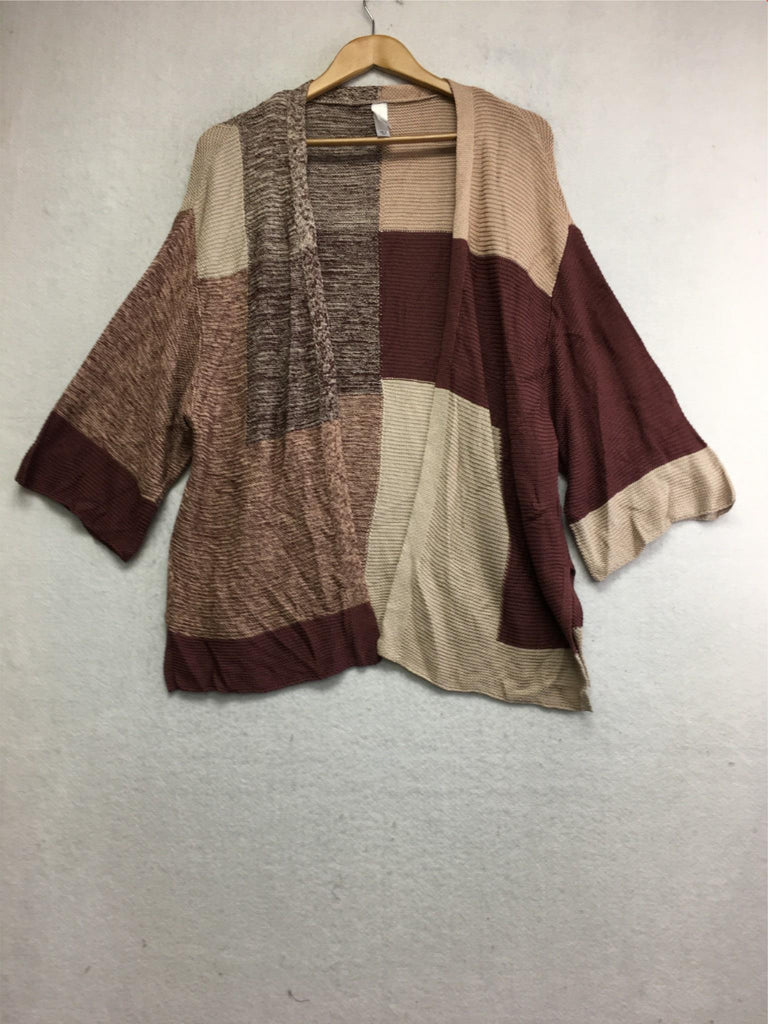 New MARLA WYNNE, Cardigan Sienna Combo Small