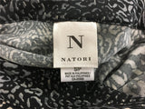 New N Natori Watercolour Animal PJ Set Grey/Black Small