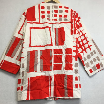 New N Natori Basket Weave Long Topper Re/Ivory Large