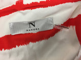 New N Natori Basket Weave Long Topper Re/Ivory Large