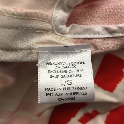 New N Natori Basket Weave Long Topper Re/Ivory Large