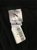 NEW N NATORI Oasis Straight Pant Black Large