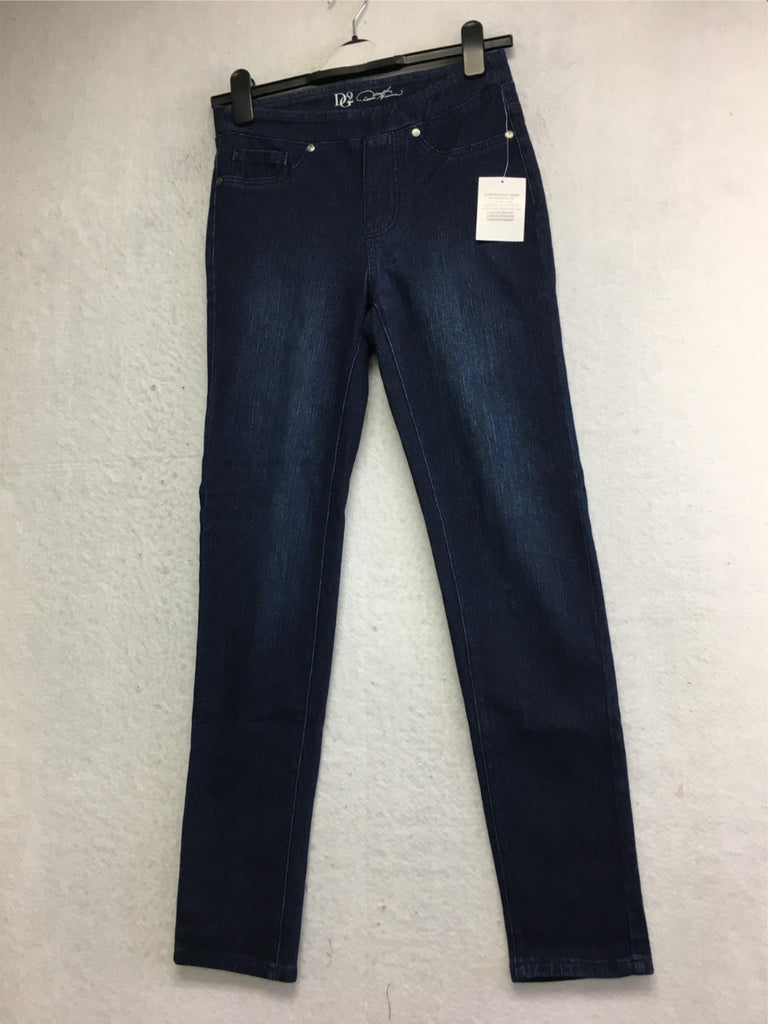 NEW DG2 By DIANE GILMAN Denim Skinny Jeans Blue Small