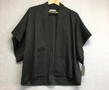 New N Natori Wide Sleeve Open Front Top Gray XS