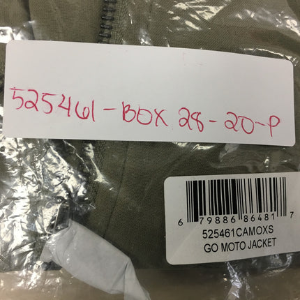 New GO Silk, GO Moto Jacket Camo XS