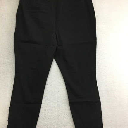 NEW ISAAC MIZRAHILIVE! Skinny Black Pant Size 16P