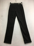 NEW BELLINA Straight Leg Side Zip Pant Black Size 10