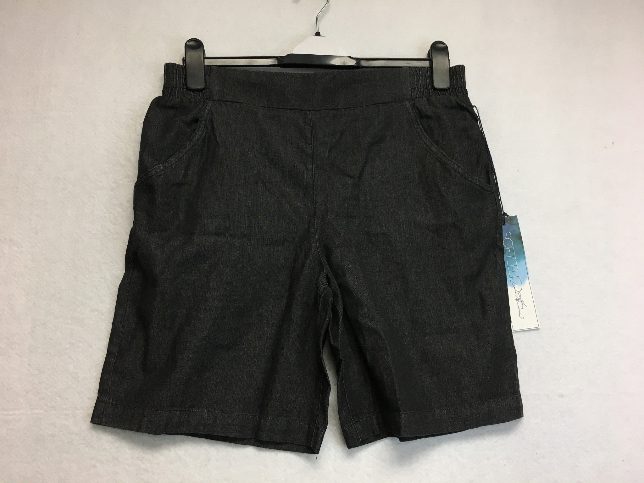 New DG2 by Diane Gilman Pull On Loose Short Black Small