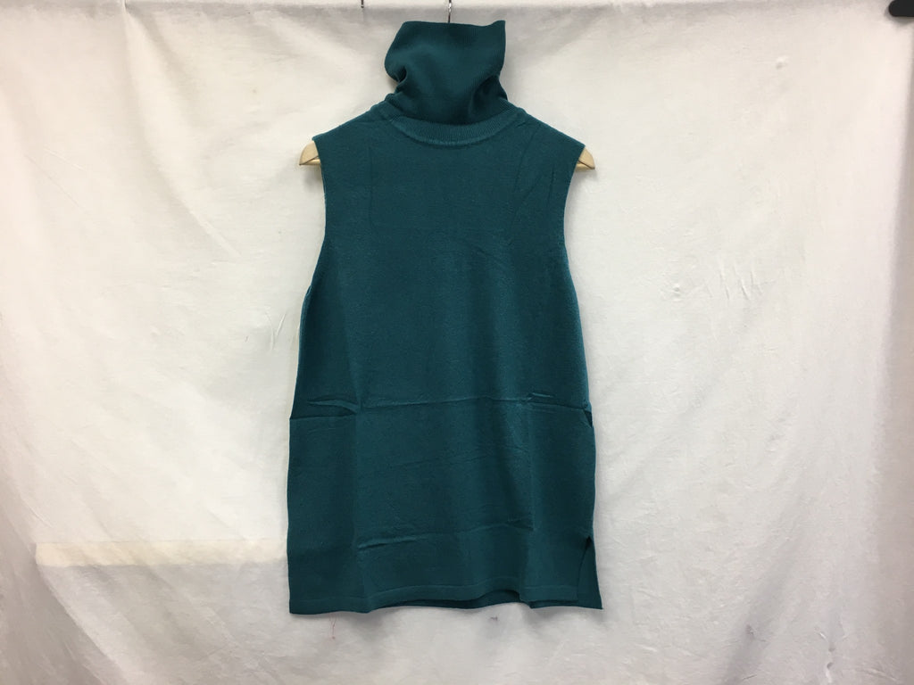 New Bellina Extrafine Merino Cashmere Sleeveless Turtle Neck