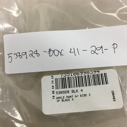 New N NATORI, Ankle Pant With Size Zip Black 4