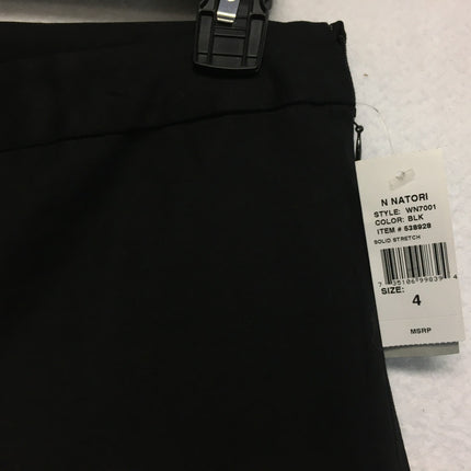 New N NATORI, Ankle Pant With Size Zip Black 4