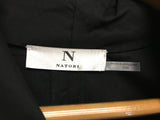 New N NATORI, Sleeveless Wrap Top Black 22W