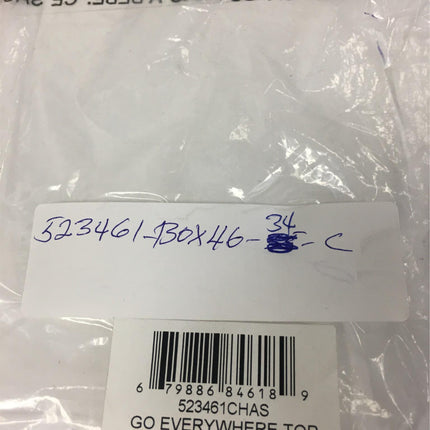 New GO SILK, Go Everywhere Top Chambray Small