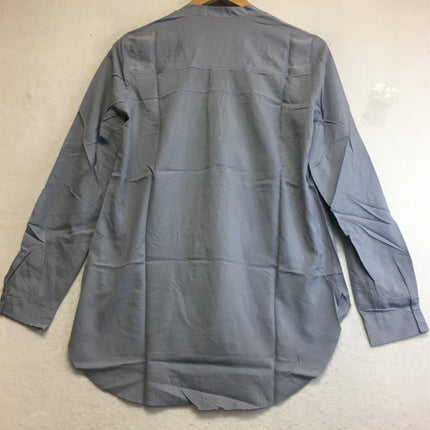 New GO SILK, Go Everywhere Top Chambray Small