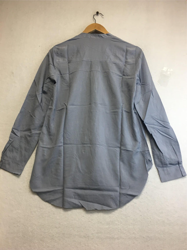 New GO SILK, Go Everywhere Top Chambray Small